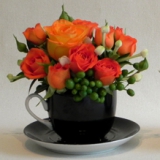 Ch&aacute; com Flores